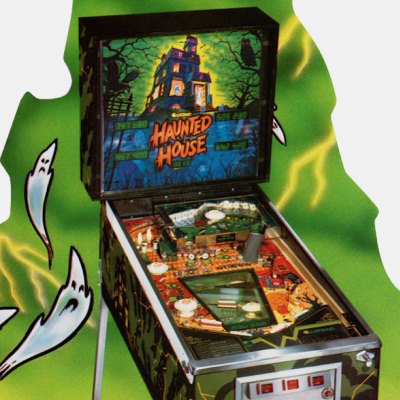 gottlieb, haunted house, pinball, sales, price, date, city, condition, auction, ebay, private sale, retail sale, pinball machine, pinball price