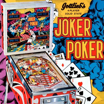 gottlieb, joker poker, pinball, sales, price, date, city, condition, auction, ebay, private sale, retail sale, pinball machine, pinball price