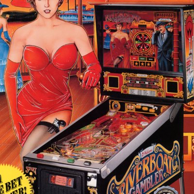 williams, riverboat gambler, pinball, sales, price, date, city, condition, auction, ebay, private sale, retail sale, pinball machine, pinball price
