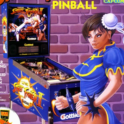 gottlieb, street fighter II, pinball, sales, price, date, city, condition, auction, ebay, private sale, retail sale, pinball machine, pinball price