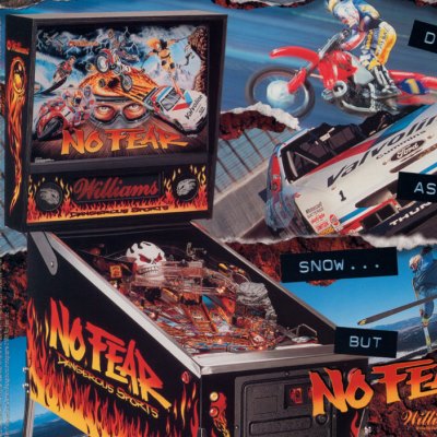 williams, no fear dangerous sports, pinball, sales, price, date, city, condition, auction, ebay, private sale, retail sale, pinball machine, pinball price
