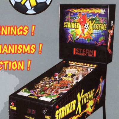 stern, striker xtreme, pinball, sales, price, date, city, condition, auction, ebay, private sale, retail sale, pinball machine, pinball price