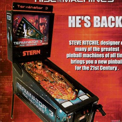 stern, terminator 3 rise of the machines, pinball, sales, price, date, city, condition, auction, ebay, private sale, retail sale, pinball machine, pinball price