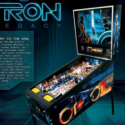 stern, disney tron legacy, pinball, sales, price, date, city, condition, auction, ebay, private sale, retail sale, pinball machine, pinball price