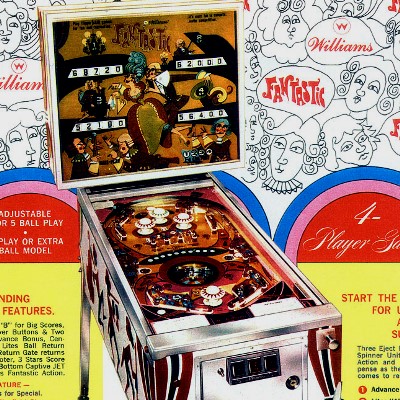williams, fan-tas-tic, pinball, sales, price, date, city, condition, auction, ebay, private sale, retail sale, pinball machine, pinball price