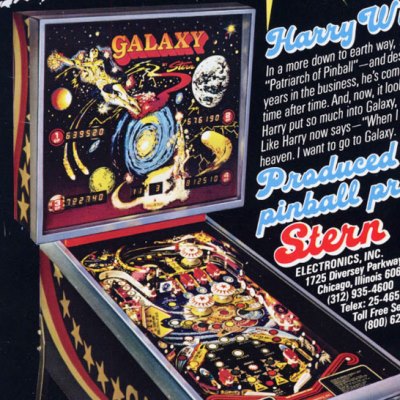 stern, galaxy, pinball, sales, price, date, city, condition, auction, ebay, private sale, retail sale, pinball machine, pinball price