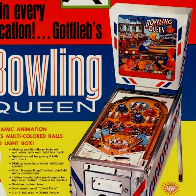 PinballPrice.com - Gottlieb Bowling Queen pinball machine