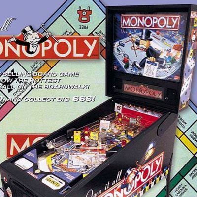 PinballPrice.com - Stern Monopoly pinball machine