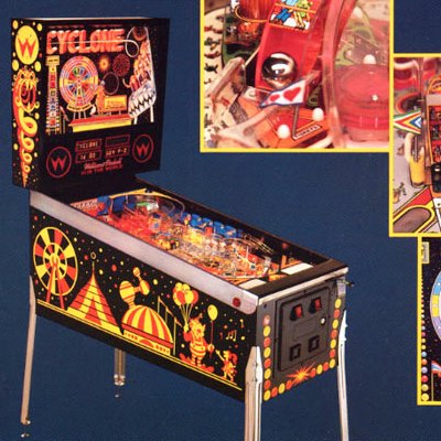 PinballPrice.com - Williams Cyclone pinball machine